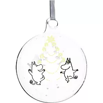 Dekorasjonskule Mummi juletre Ø9cm