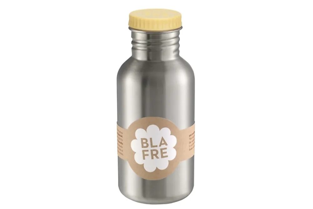 Stålflaske 500 ml lys gul