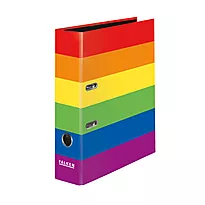 Brevordner A4 8cm 2R Rainbow