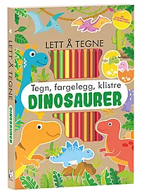 Fargeleggingspakke Dinosaurer