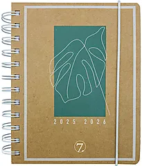 7.sans dagplan jungle leaf A6