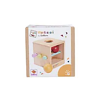Treboks med baller Montessori