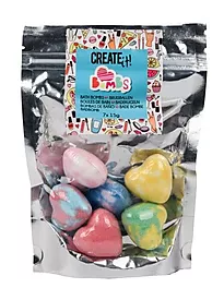 Badebomber Create It! Mini hjerter 7 pk
