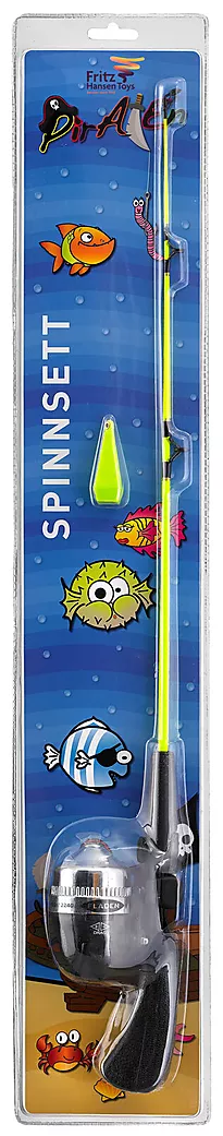 Fisketang Piraten spinnsett