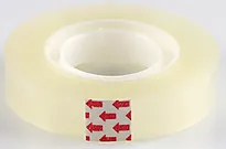 Kontortape 7sans klar 12mm x 33m