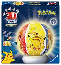 Puslespill 3D 72 Nattlampe Pokémon