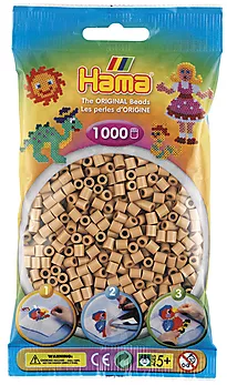 Perler Hama Midi 1000 stk lys nougat