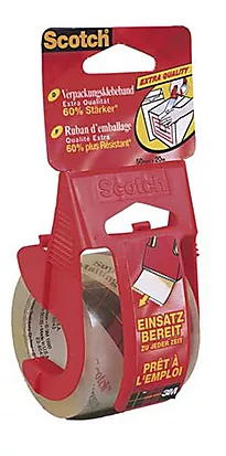 Emb.tape SCOTCH 50mmx20m med disp. klar