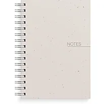Spiralbok BURDE A5 beige