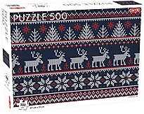 Puslespill 500 scandic pattern