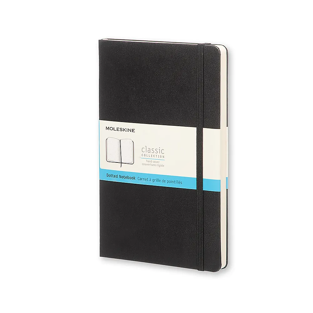 Notatbok Moleskine hard prikket rutenett