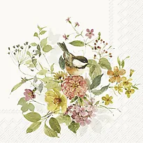 Serviett 25x25cm Blessed By Nature Cream