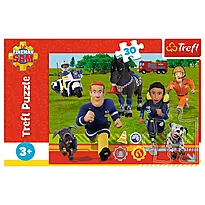 Puslespill 30 Trefl Brannmann Sam Klar