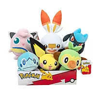 Bamse Pokemon 20cm 6 ass