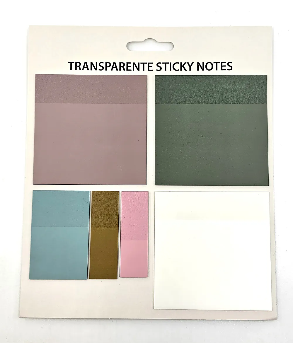 Sticky notes transparent