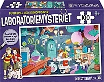 Puslespill 100 Laboratoriemysteriet