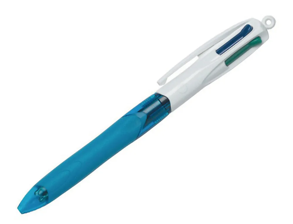 Kulepenn BIC 4 farger M, grip