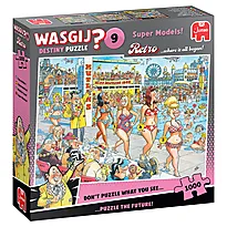 Puslespill 1000 Wasgij Super Models!