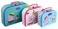 Koffertsett Peppa Gris (3 stk)