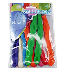 Ballonger lang 60cm 10pk ass