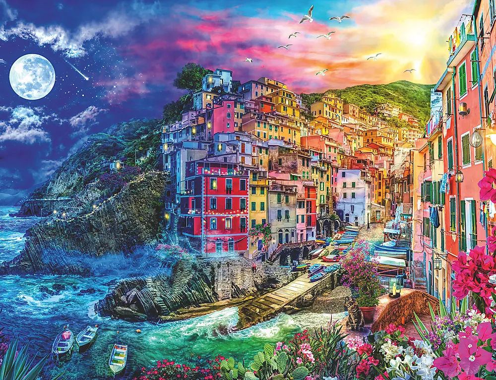 Puslespill 2000 Fargerike Cinque Terre