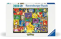 Puslespill 2000 Pokémon