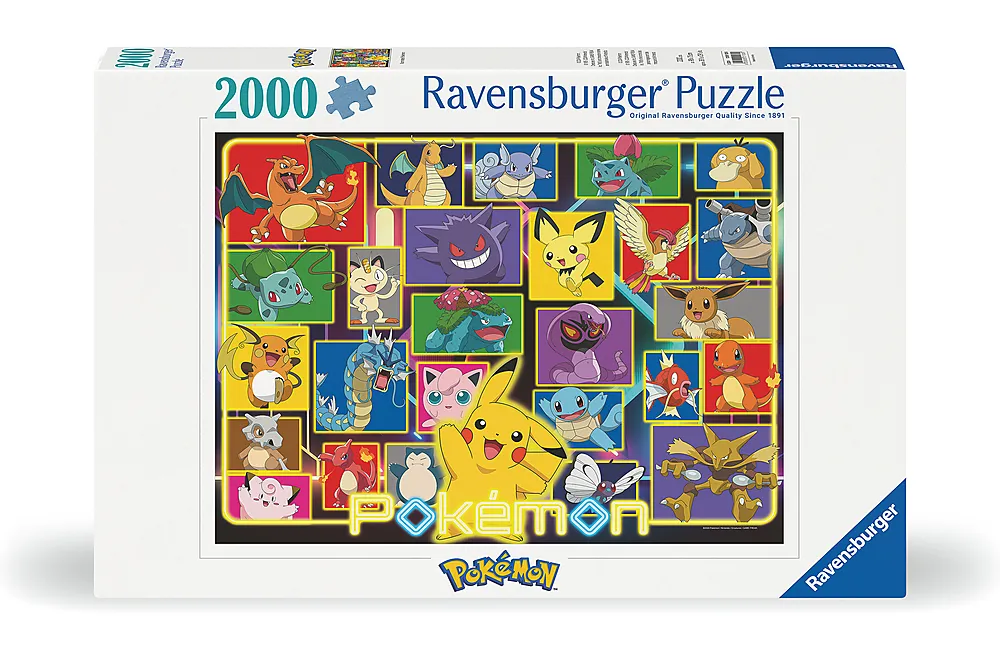 Puslespill 2000 Pokémon