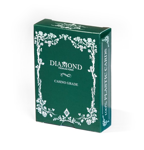 Kortstokk Diamond 100% plast – spill fra Ark
