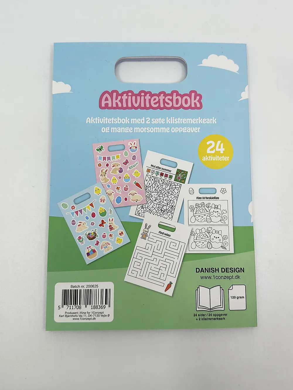 Aktivitetsbok A5 påskemoro