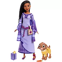 Dukke Disney Wish Asha og geit