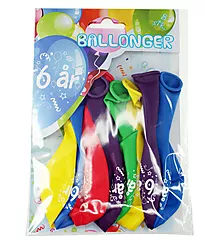 Ballonger 6 år 8pk ass