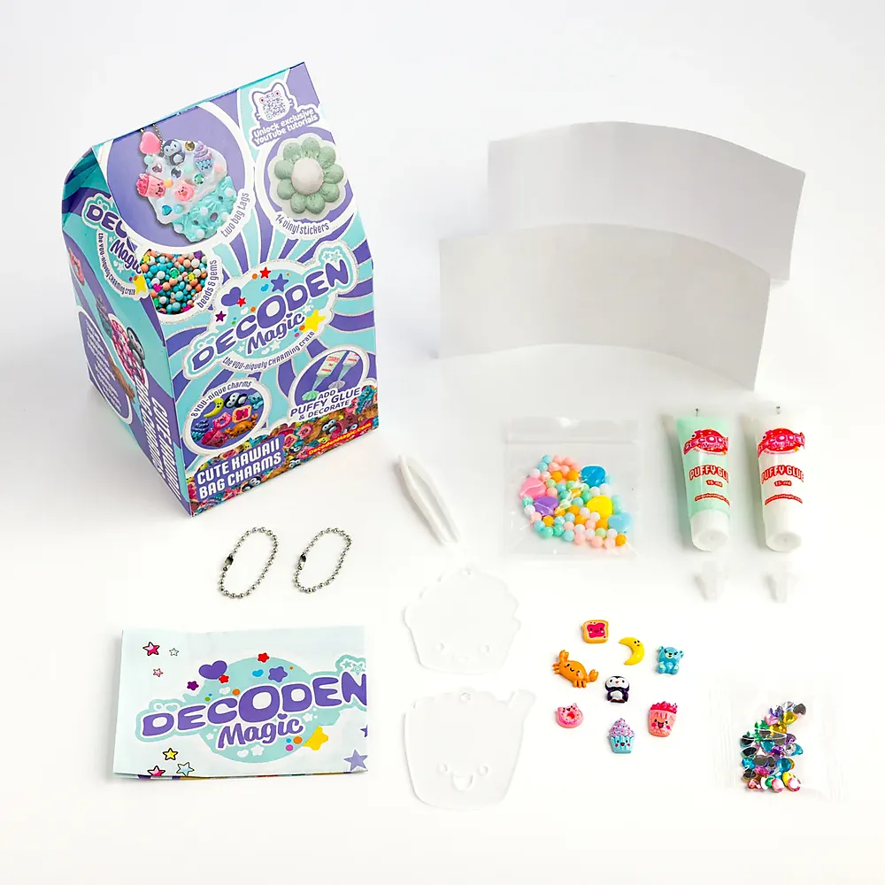 Lag din veskepyntsett Kawaii mini