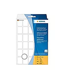 Etikett HERMA manuell 19x27mm hvit (960)