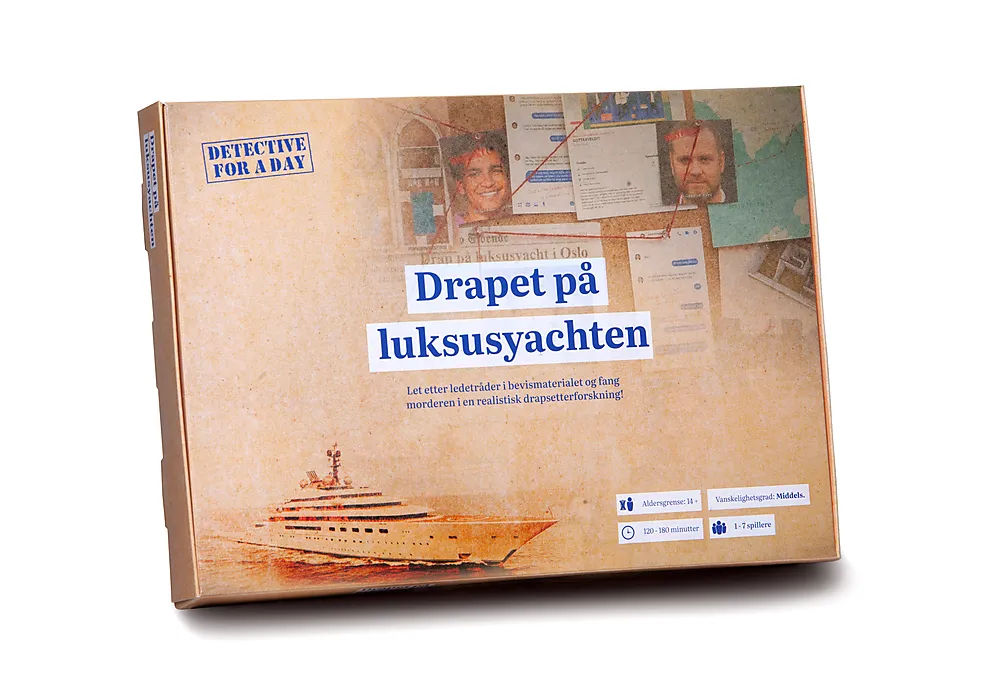 Detective for a day Drap på Luksusyacht