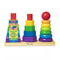 Stabletårn Melissa&Doug i tre 3 i 1