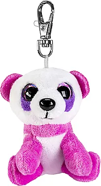 Bamse Lumo Stars Panda Rosa mini