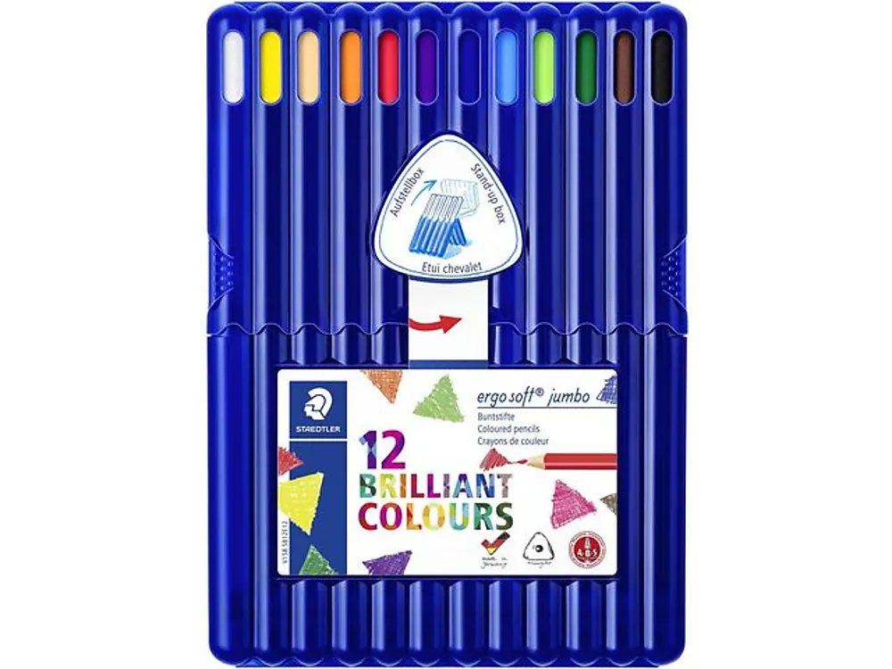 Fargeblyant STAEDTLER Ergosoft Jumbo(12)