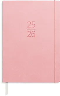 Studentkalender A5 myk rosa
