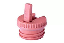 Kork med vippetut rosa