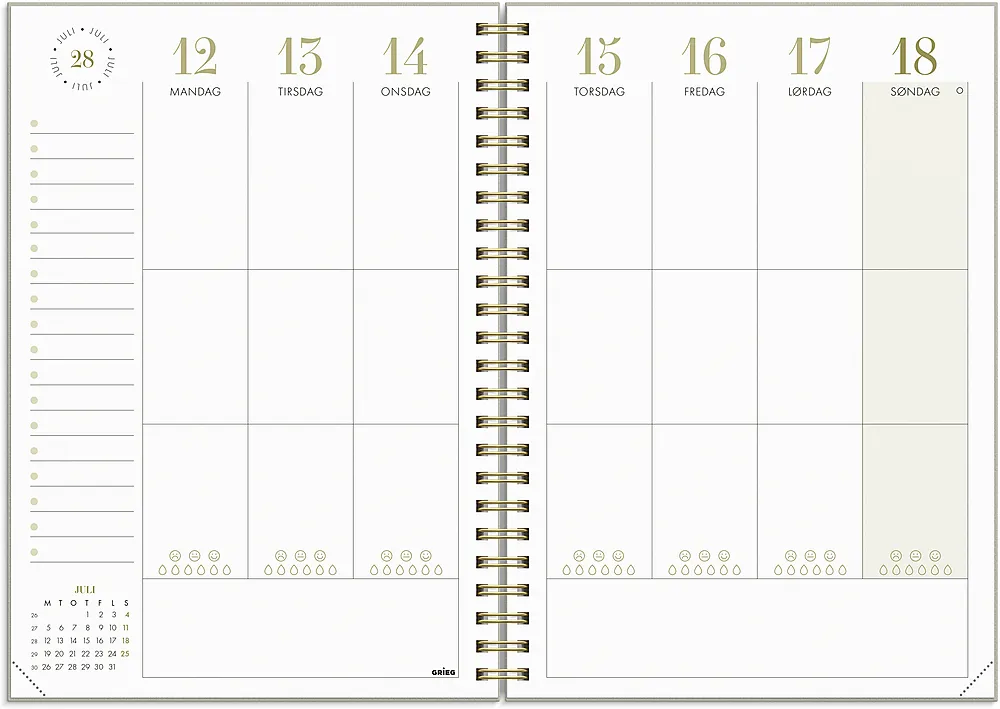 Life Planner Essentials GRIEG A5 26/27
