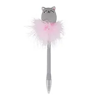 Penn m/lys Kitty katt Writing is magic