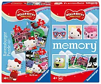 Memory (1)+puslespill (3) Hello Kitty