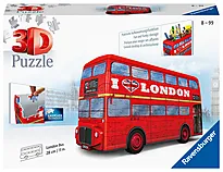 Puslespill 3D 216 London buss