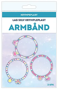 Krympeplast armbånd 10x15cm 3pk