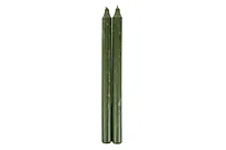 Kronelys 29cm skoggrønn