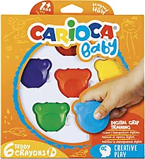 Fargestifter Carioca baby 6pk
