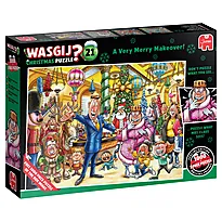 Puslespill 2x1000 Wasgij Merry Makeover