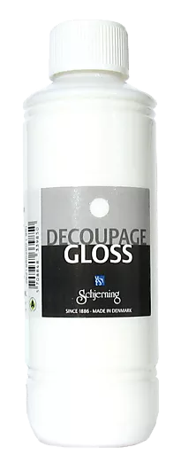 Decoupagelakk Schjerning 250ml blank