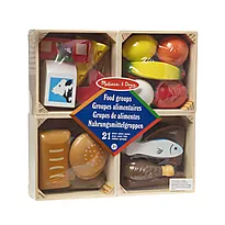 Lekemat Melissa&Doug matgrupper, tre