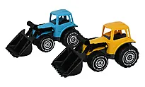 Traktor med frontlaster 32 cm ass.